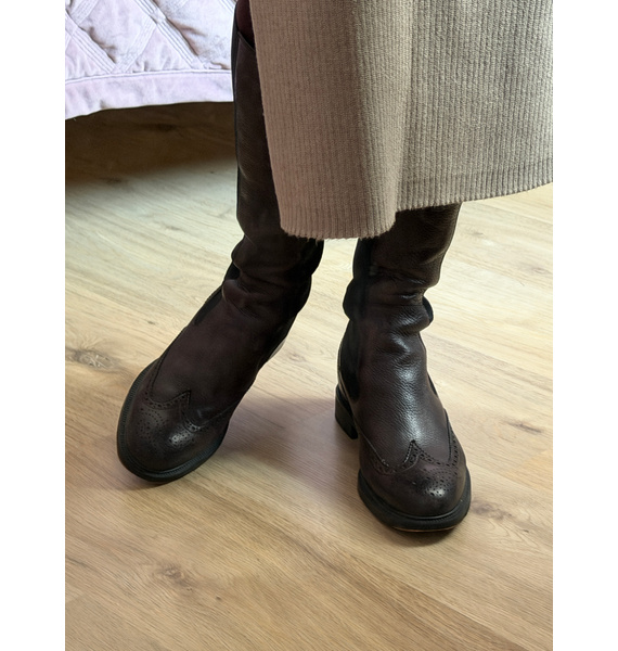Сапоги • Santoni • Коричневый