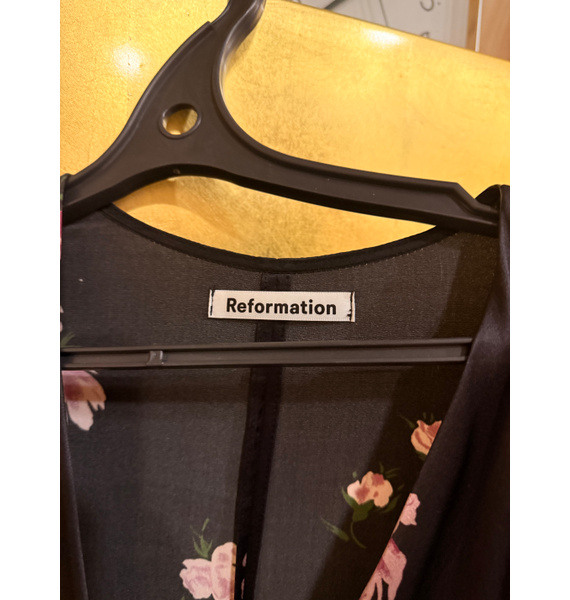 Платье • Reformation • Черный