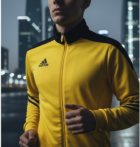 Олимпийка • adidas • Желтый