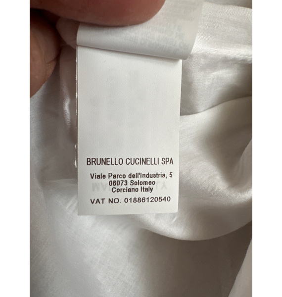 Платье • Brunello Cucinelli Kids • Кремовый