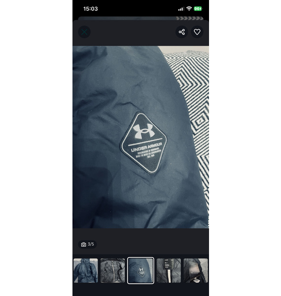 Куртка • Under Armour • Черный