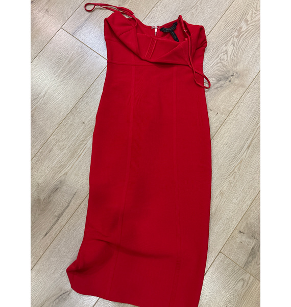 Платье • BCBGMAXAZRIA • Красный