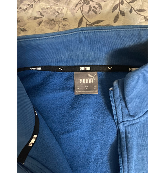 Толстовка • PUMA • Голубой