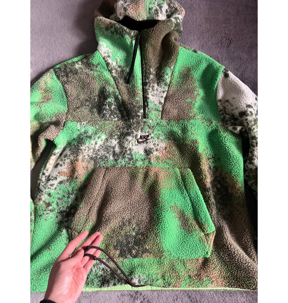 Толстовка • Nike • Зеленый