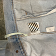 Джинсовка • Off-White • Голубой