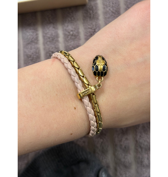 Браслет • Bvlgari • Розовый