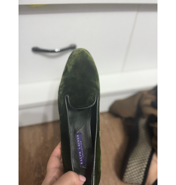 Эспадрильи • Lauren Ralph Lauren • Горчичный