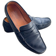 Лоферы • Santoni • Темно-синий