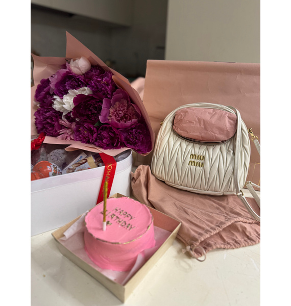 Сумка • Miu Miu • Бежевый