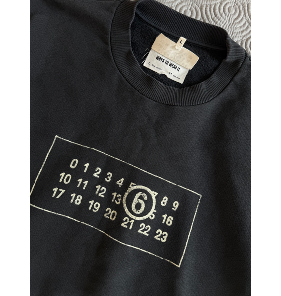Свитшот • Maison Margiela • Тёмно-серый