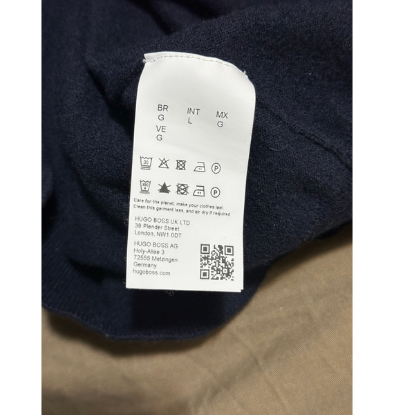 Джемпер • BOSS • Темно-синий