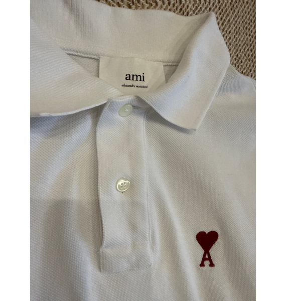 Поло • AMI Paris • Белый
