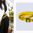 Пояс • Off-White • Желтый
