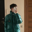 Пуховик • Moncler • Зеленый