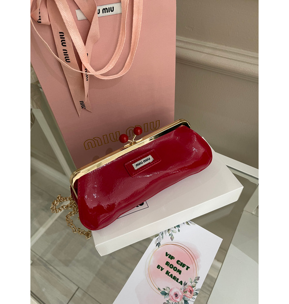 Клатч • Miu Miu • Красный