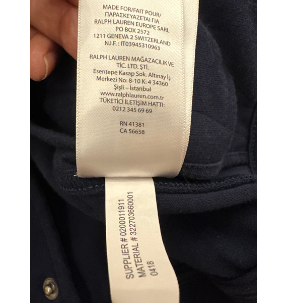 Бомбер • Polo Ralph Lauren • Синий