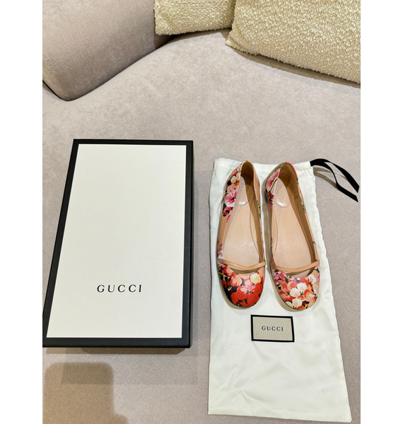 Балетки • Gucci • Бежевый