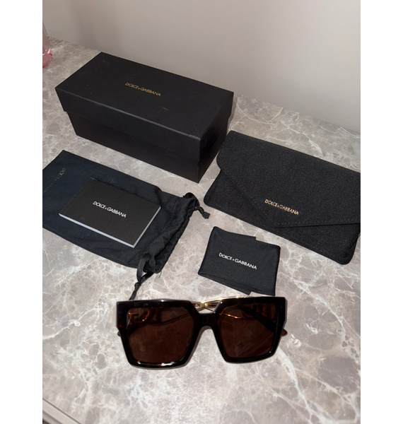 Солнцезащитные очки • Dolce & Gabbana • Коричневый