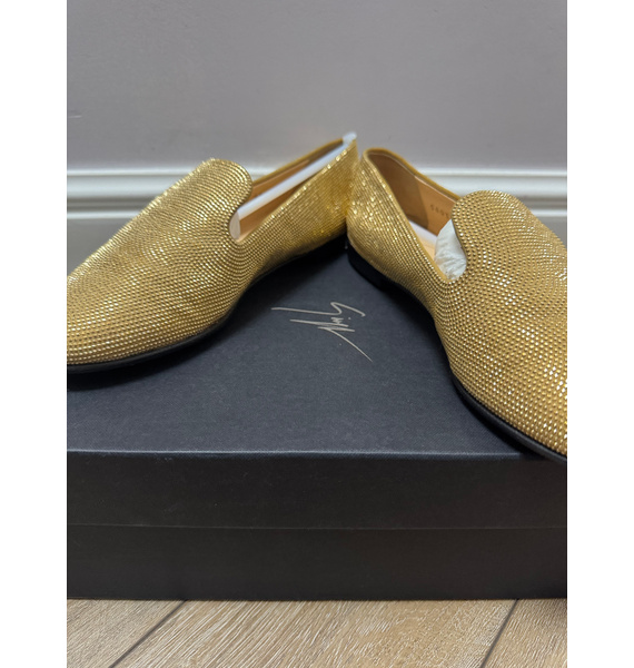 Слиперы • Giuseppe Zanotti • Золотой