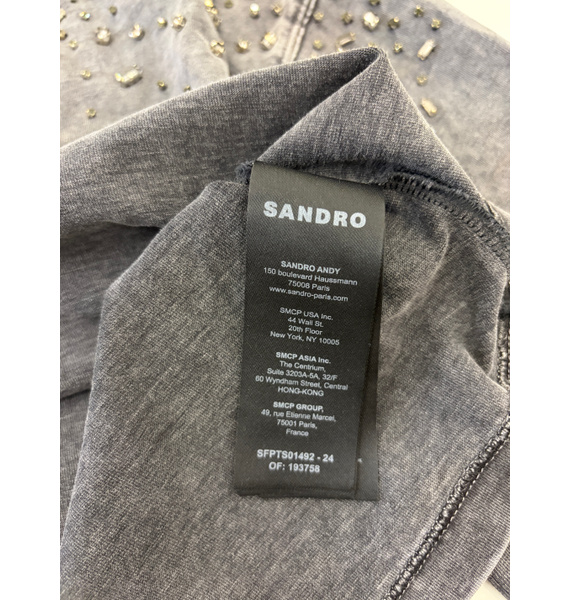 Футболка • SANDRO • Серый