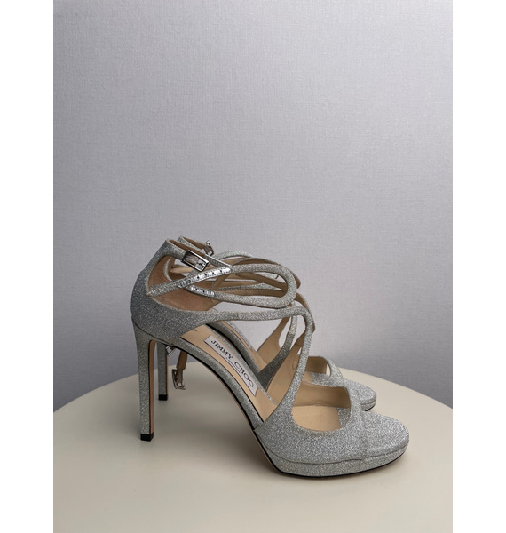 Босоножки • Jimmy Choo • Серебряный