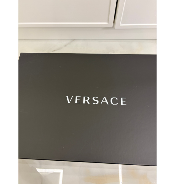 Сапоги • Versace • Черный