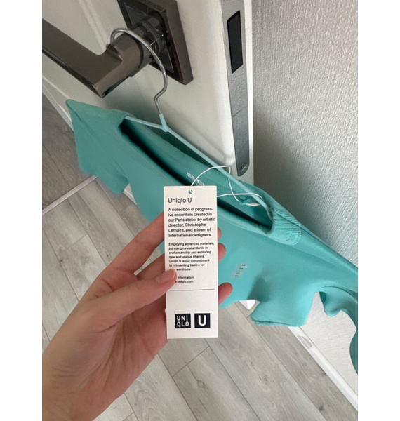 Футболка • UNIQLO • Бирюзовый