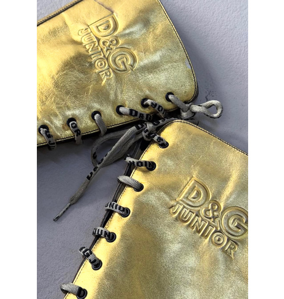 Сапоги • Dolce & Gabbana • Золотой