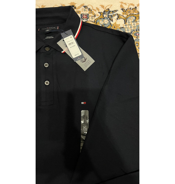Лонгслив • Tommy Hilfiger • Темно-синий