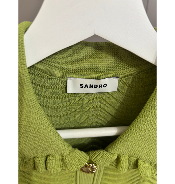 Топ • SANDRO • Зеленый