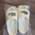 Шлепанцы • Lacoste • Белый