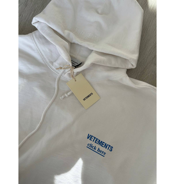 Худи • VETEMENTS • Белый