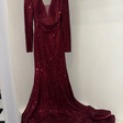 Платье • SHERRI HILL • Бордовый