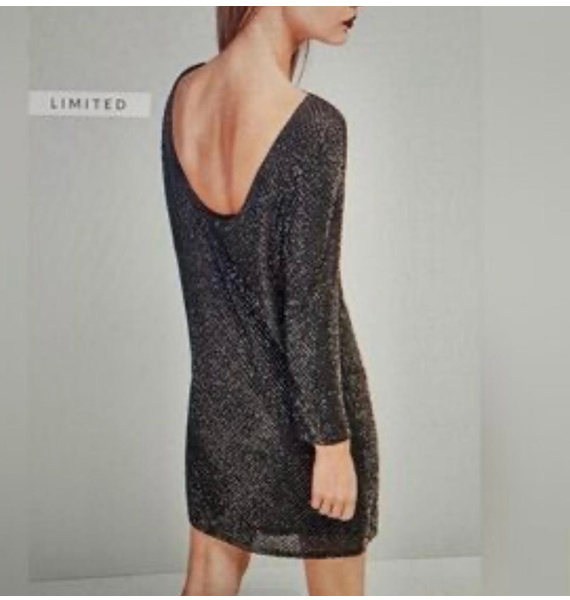 Платье • Massimo Dutti • Золотой