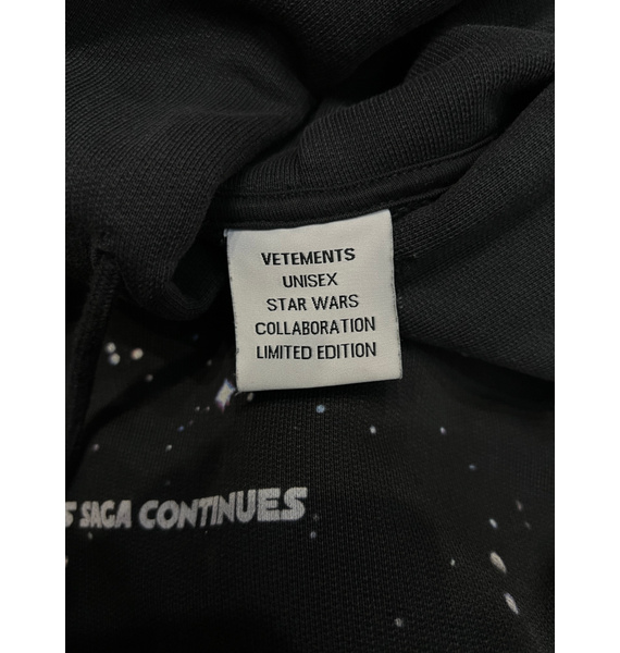 Худи • VETEMENTS • Черный