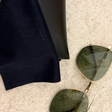 Очки • Saint Laurent Eyewear • Золотой