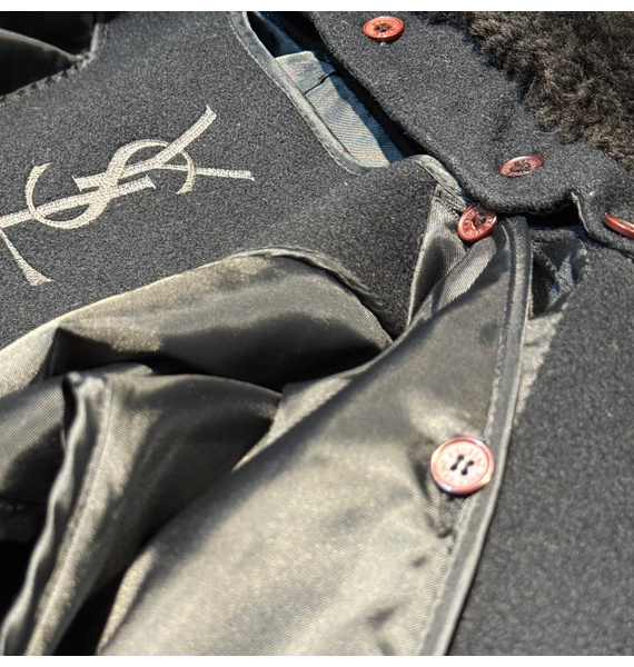 Пальто • Saint Laurent • Черный