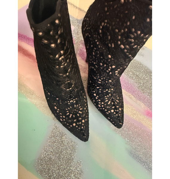 Ботильоны • alice + olivia • Черный