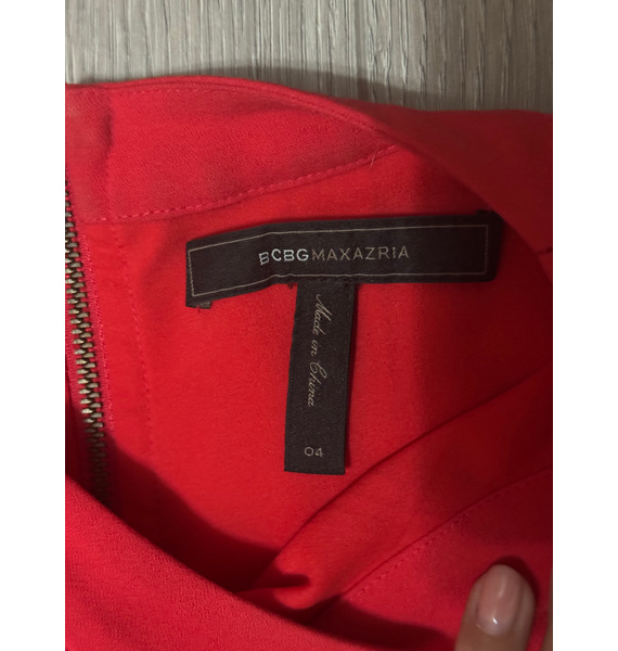 Платье • BCBGMAXAZRIA • Красный