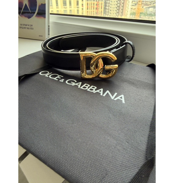 Ремень • Dolce & Gabbana • Черный
