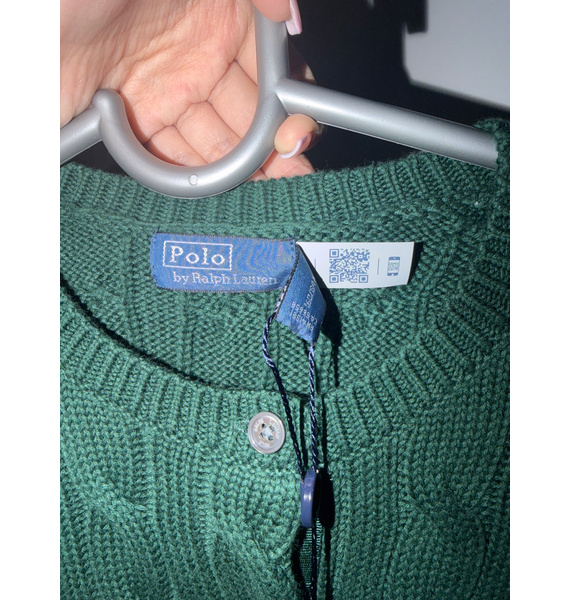 Кардиган • Polo Ralph Lauren • Зеленый