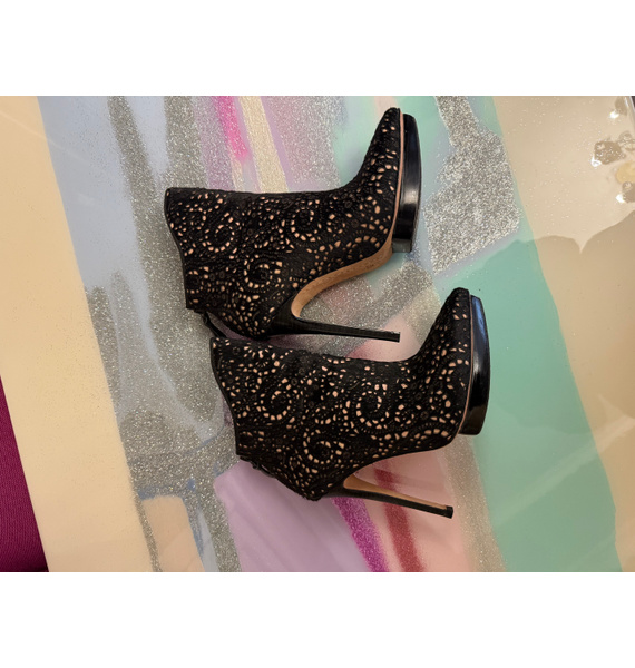 Ботильоны • alice + olivia • Черный