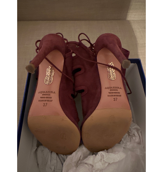 Туфли • Aquazzura • Бордовый
