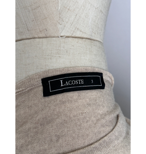 Свитер • Lacoste • Бежевый