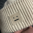 Шапка • Acne Studios • Бежевый