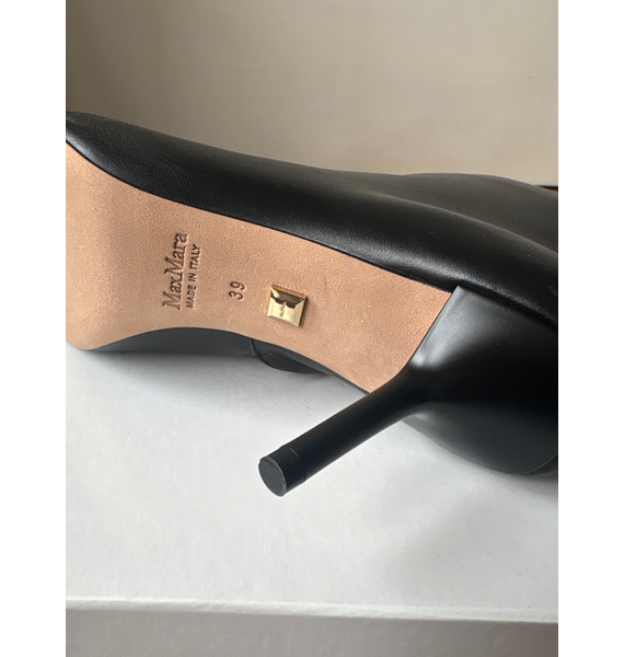 Ботильоны • Max Mara • Черный