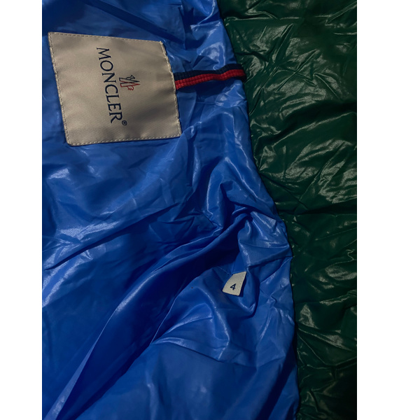 Пуховик • Moncler • Зеленый