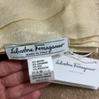 Шарф • Salvatore Ferragamo • Золотой