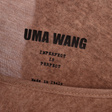 Топ • Uma Wang • Коричневый