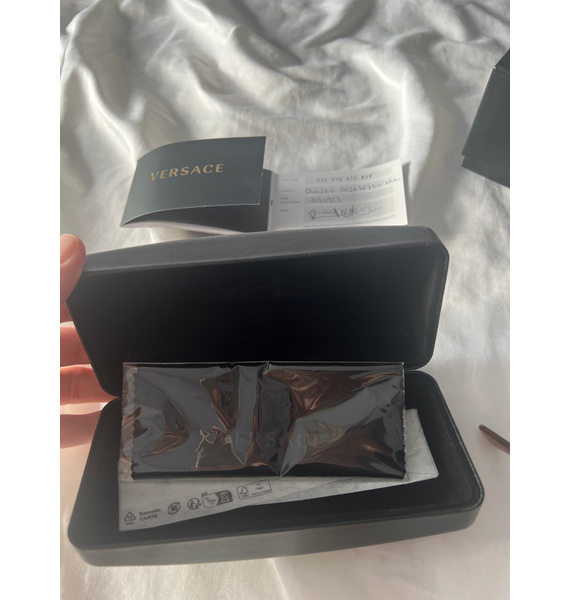 Солнцезащитные очки • Versace • Коричневый